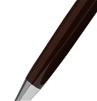 Montblanc - Meisterstück Le Petit Prince Silver-Tone and Resin Ballpoint Pen - Brown