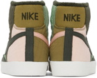Nike Khaki Blazer Mid '77 Premium Sneakers
