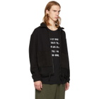Diet Butcher Slim Skin Black Sherpa Pocket Jacket