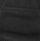 TOM FORD - Herringbone Cotton Socks - Men - Black