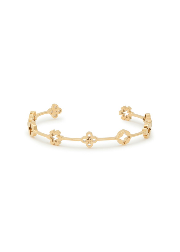 Photo: Tory Burch Forget Me Not Cuff - Gold - One Size