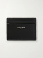 SAINT LAURENT - Logo-Print Leather Cardholder