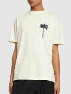 PALM ANGELS - The Palm Printed Cotton T-shirt