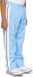 Palm Angels Kids Blue Classic Track Pants
