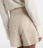 Blazé Milano Selle linen and cotton blend shorts