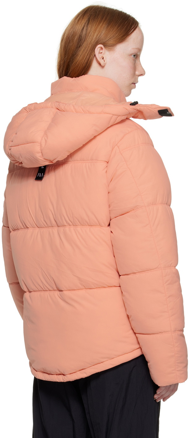The Very Warm Pink Hooded Puffer Jacket