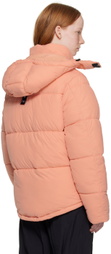 The Very Warm Pink Hooded Puffer Jacket