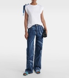 Pucci Iride-detail cotton T-shirt