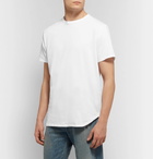 nonnative - Stamp Printed Cotton-Jersey T-Shirt - White