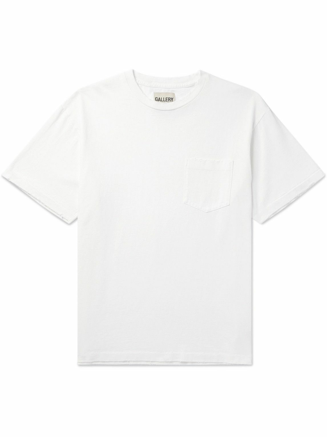 Gallery Dept. - Distressed Cotton-Jersey T-Shirt - White Gallery Dept.