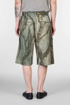 Ziggy Chen Shorts In Green Chanvre