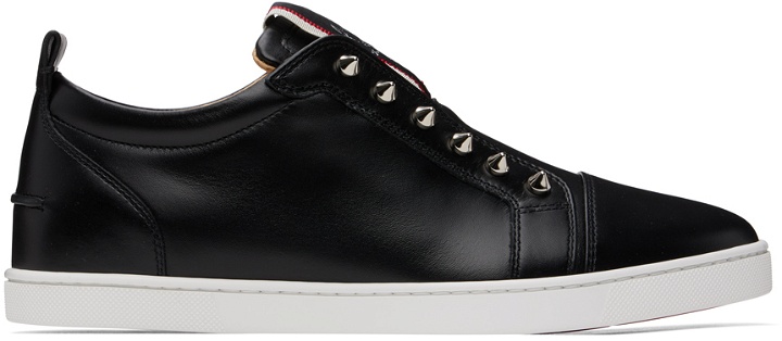 Photo: Christian Louboutin Black F.A.V. Fique A Vontade Sneakers
