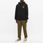 Maharishi Men's Vintage Panther Patch Hoody in Black