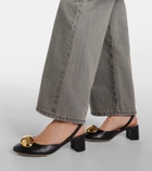 Gianvito Rossi Sphera 45 leather pumps