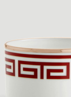 Set of TwoLabirinto Teacup in Red