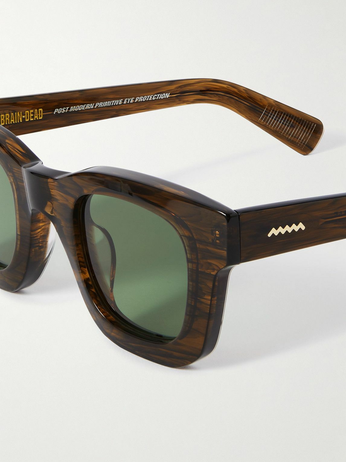 Brain Dead - Elia Square-Frame Tortoiseshell Acetate Brain Dead - Elia Square-Frame Tortoiseshell Acetate