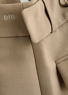 Odd Muse Ultimate Muse Crepe Mini Skirt Taupe