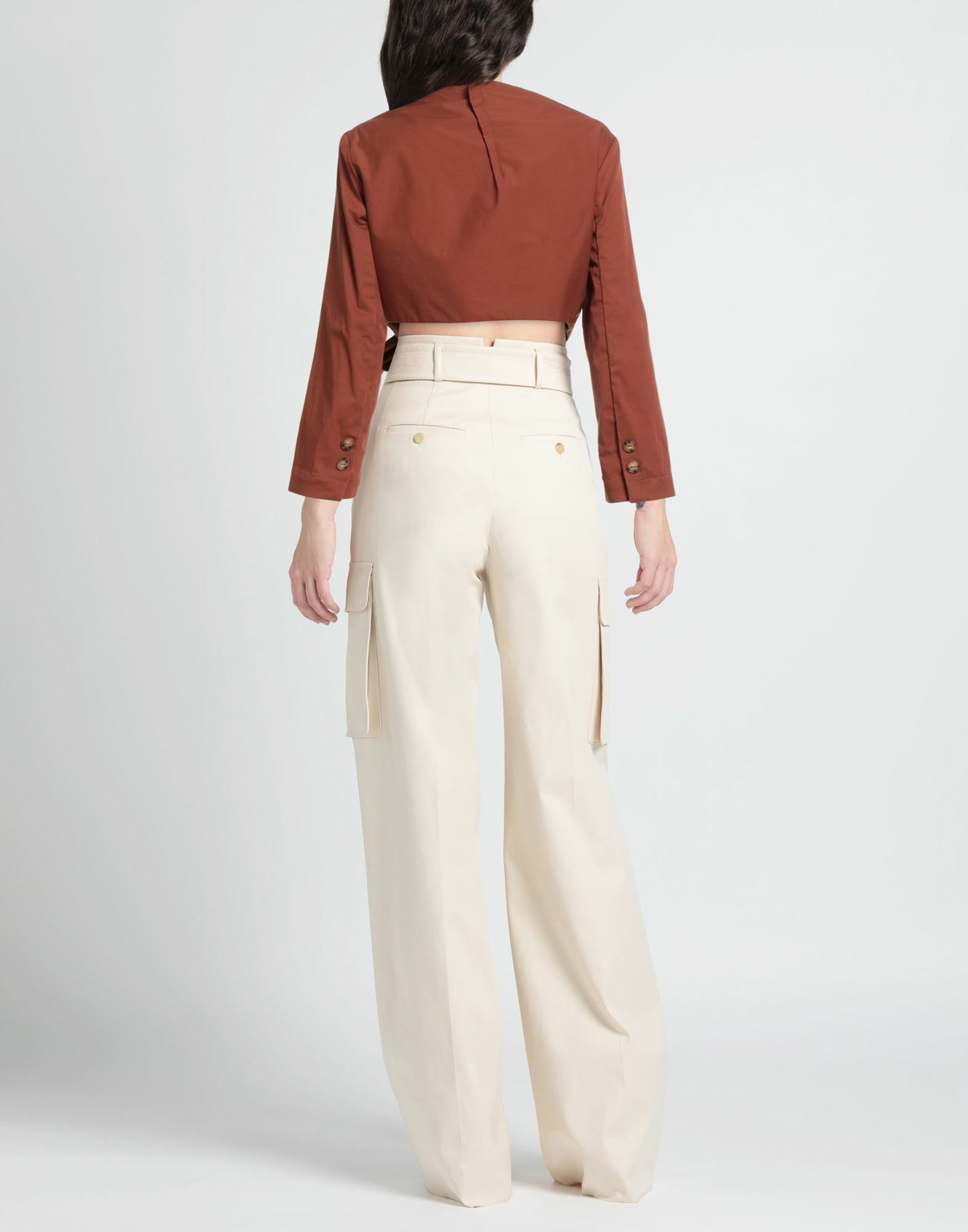 Alessia Santi Womens Jacket in Brown