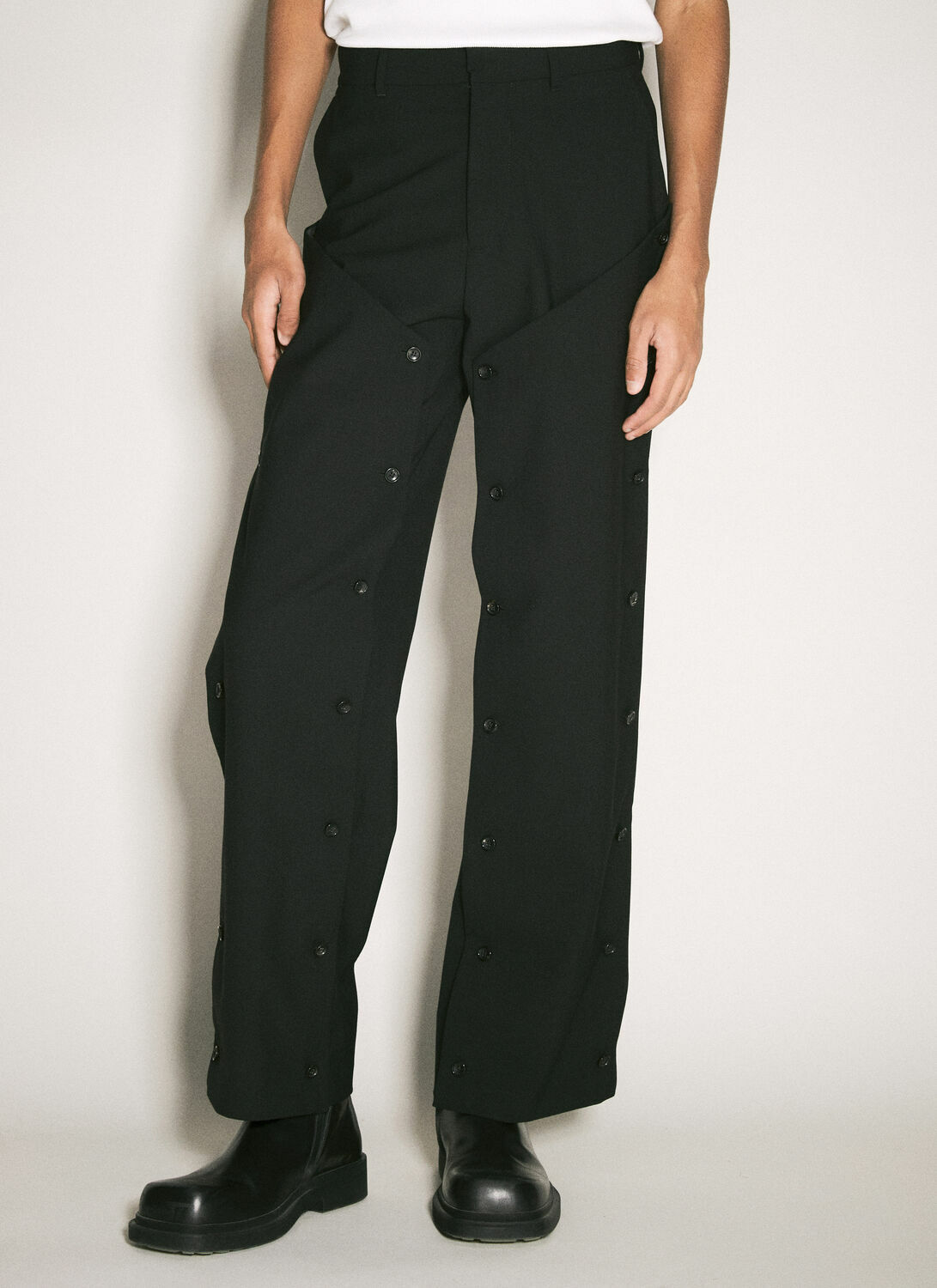 Y/Project Button Panel Pants