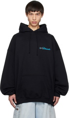 VETEMENTS Black Printed Hoodie