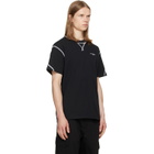 Givenchy Black Couture Seam T-shirt