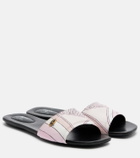 Pucci Yummy Iride twill slides