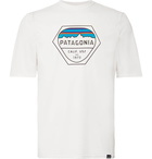 Patagonia - Logo-Print Capilene Jersey T-Shirt - Men - White