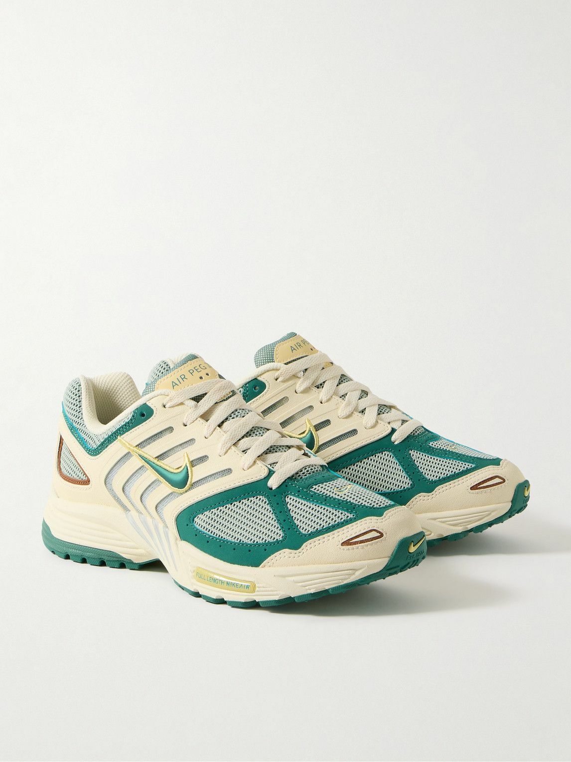 Nike - Air Pegasus 2K5 Mesh, Leather and Suede Sneakers