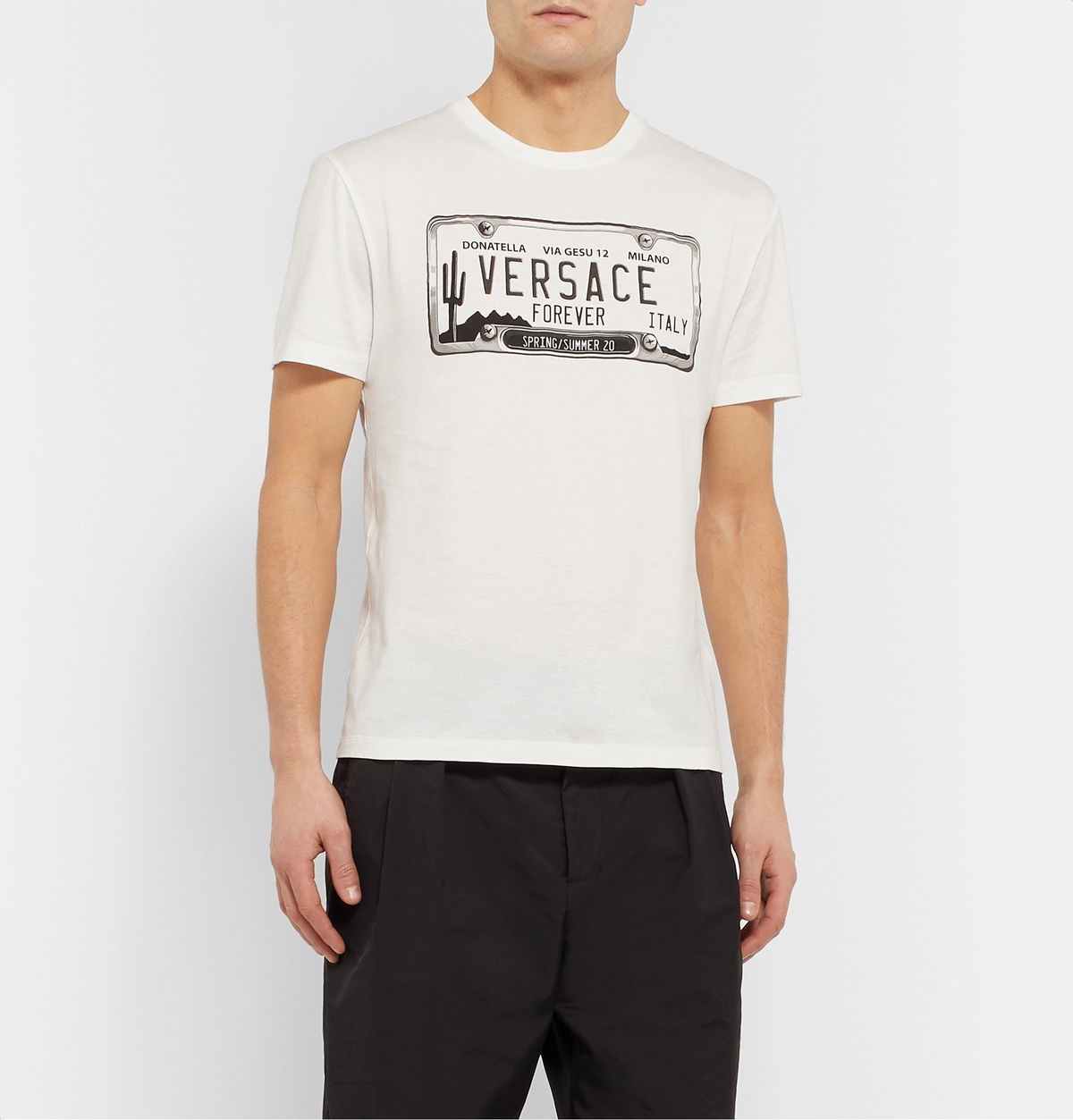 Versace t outlet shirt fit