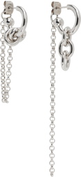 Justine Clenquet Silver Amon Earrings