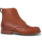 Grenson - Murphy Burnished Textured-Leather Boots - Men - Tan