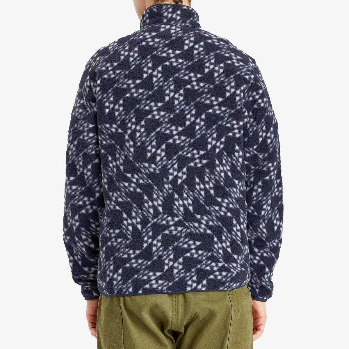 Patagonia Men's Lightweight Synchilla Snap-T Pullover in Synched Flight New Navy