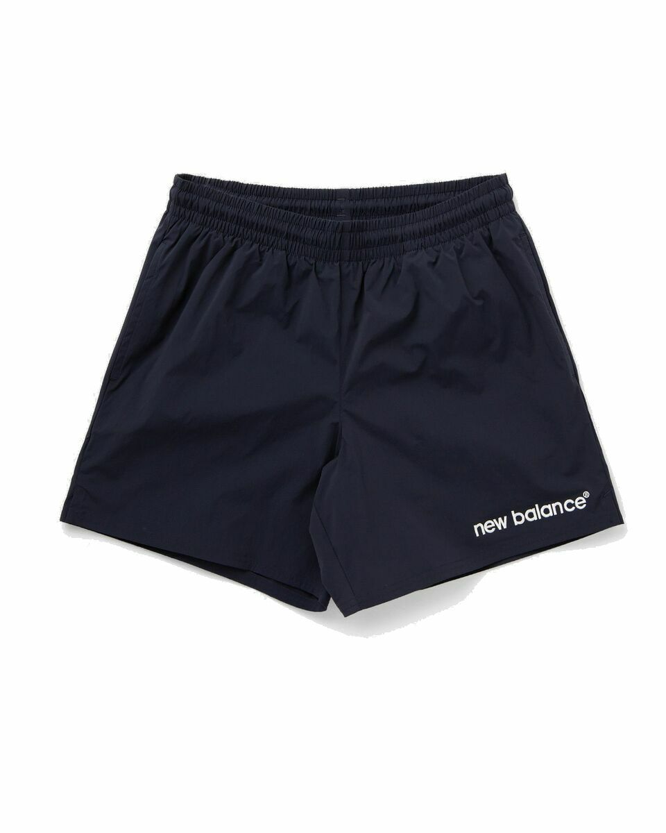 Photo: New Balance Archive Stretch Woven Short Black - Mens - Sport & Team Shorts