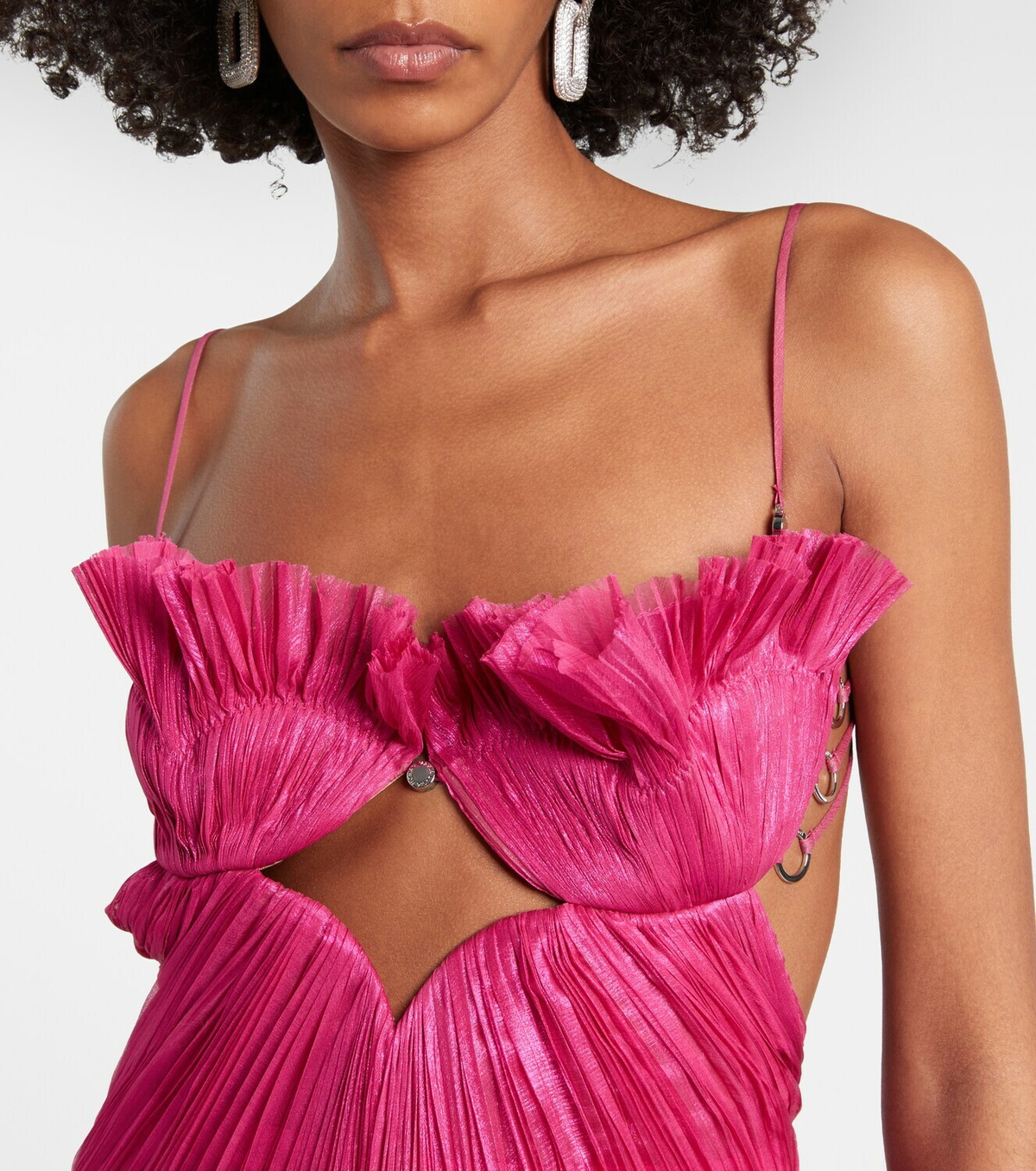 Maria Lucia Hohan Lupita draped silk gown