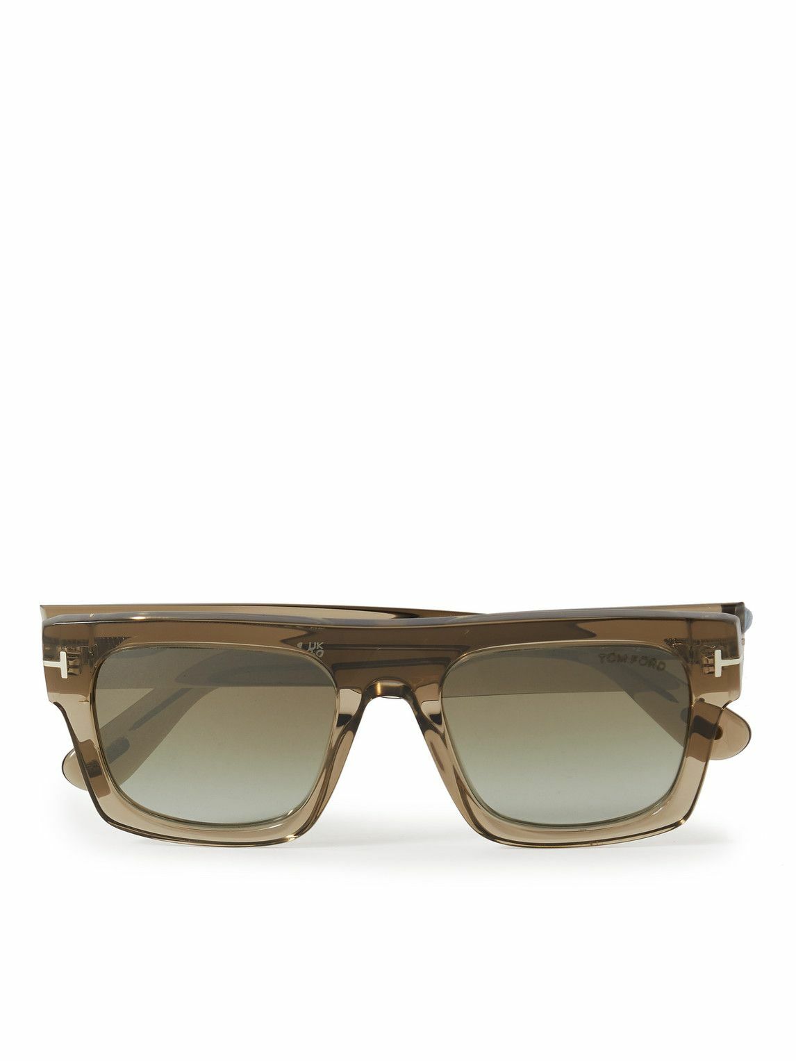 TOM FORD - Fausto Square-Frame Acetate Sunglasses TOM FORD