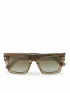 TOM FORD - Fausto Square-Frame Acetate Sunglasses