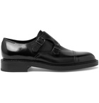 John Lobb - William Leather Monk Strap Shoes - Black