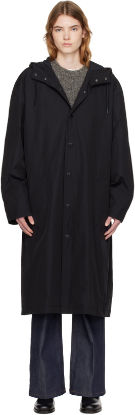 Photo: A.P.C. Black Long Parka