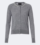 Simone Rocha Embellished wool and silk cardigan