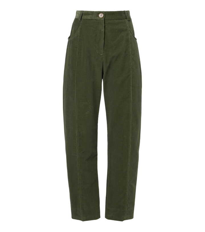 Photo: Blazé Milano Sorraia cotton corduroy barrel-leg pants