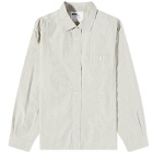MHL by Margaret Howell Men's Overall Shirt in Pale Green/Green Check