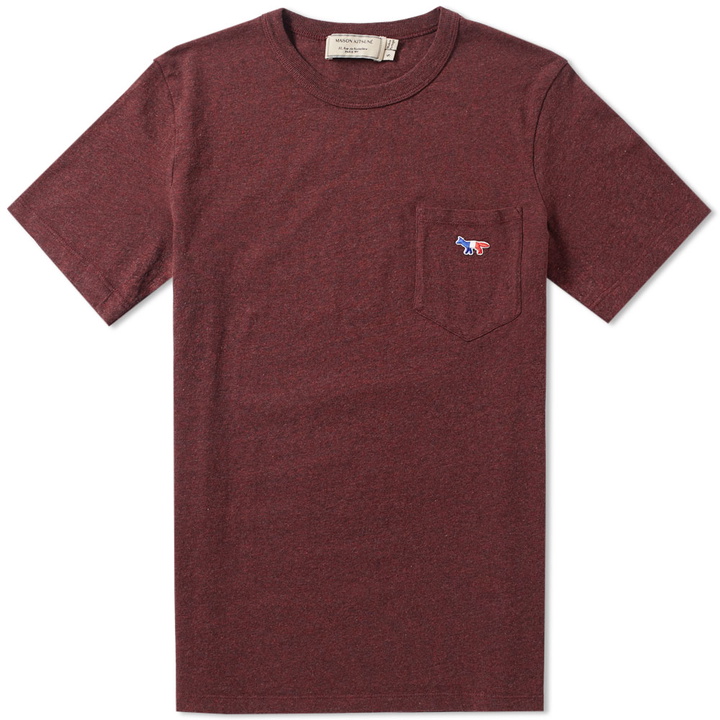 Photo: Maison Kitsuné Tricolour Fox Pocket Tee