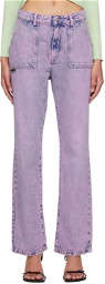 AVAVAV SSENSE Exclusive Purple Jeans