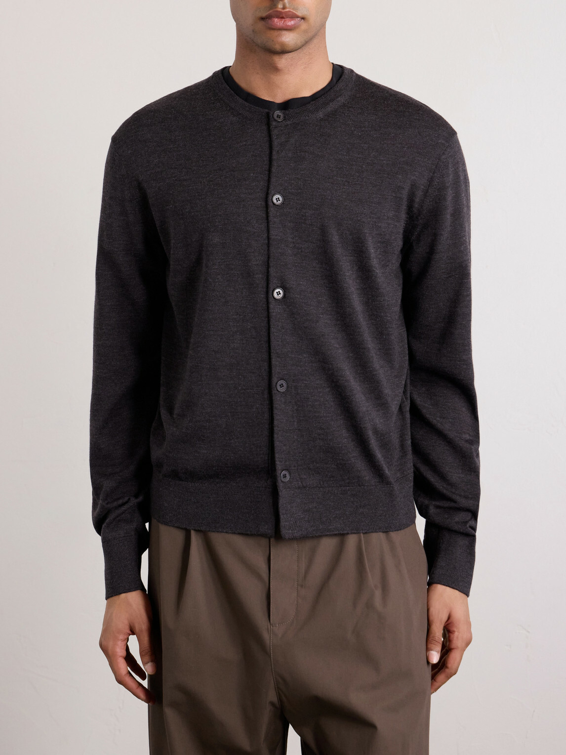 Amomento - Wool Cardigan - Brown