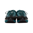 Raf Simons Black and Blue adidas Originals Edition Ozweego Replicant Sneakers
