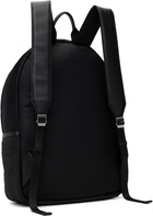 AMI Paris Black Nylon Marcel Backpack