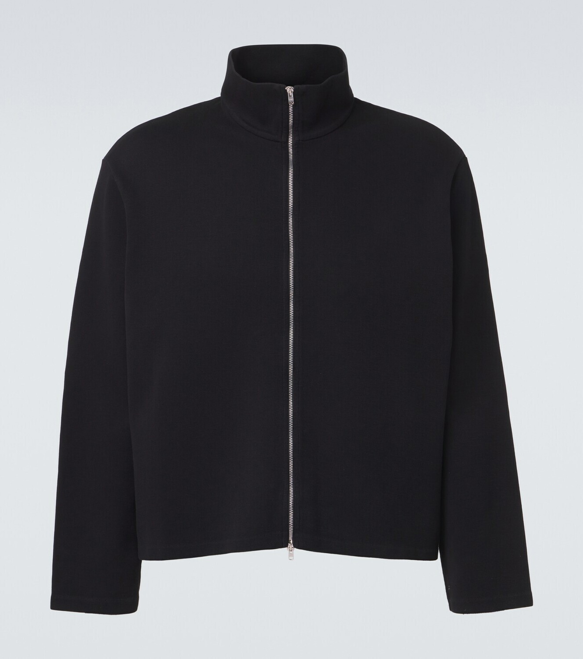 Our Legacy Shrunken cotton zip-up sweatshirt