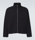 Our Legacy Shrunken cotton zip-up sweatshirt