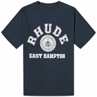 Rhude Men's Hampton Catamaran T-Shirt in Vintage Black