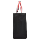 Thom Browne Black Zip-Top East West Tote